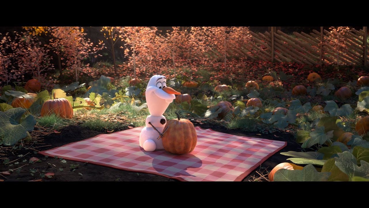 At Home With Olaf: oggi intagliamo una zucca gigante!