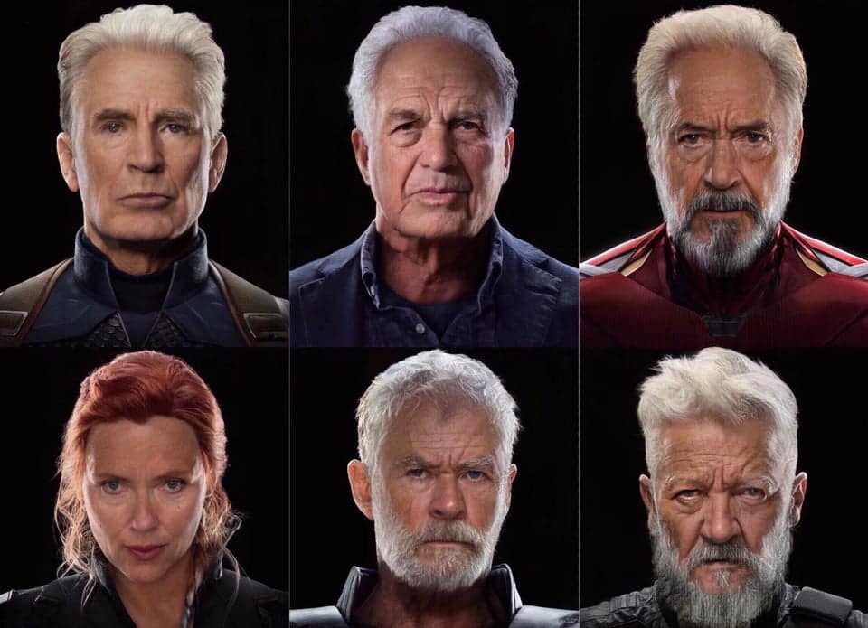 Avengers: ecco come sarebbero i 6 Vendicatori originali da vecchi!