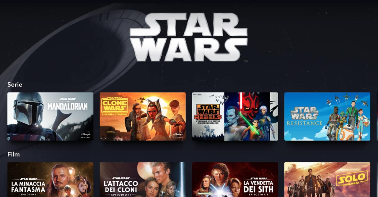 Star Wars: una nuova serie tv è in arrivo su Disney+