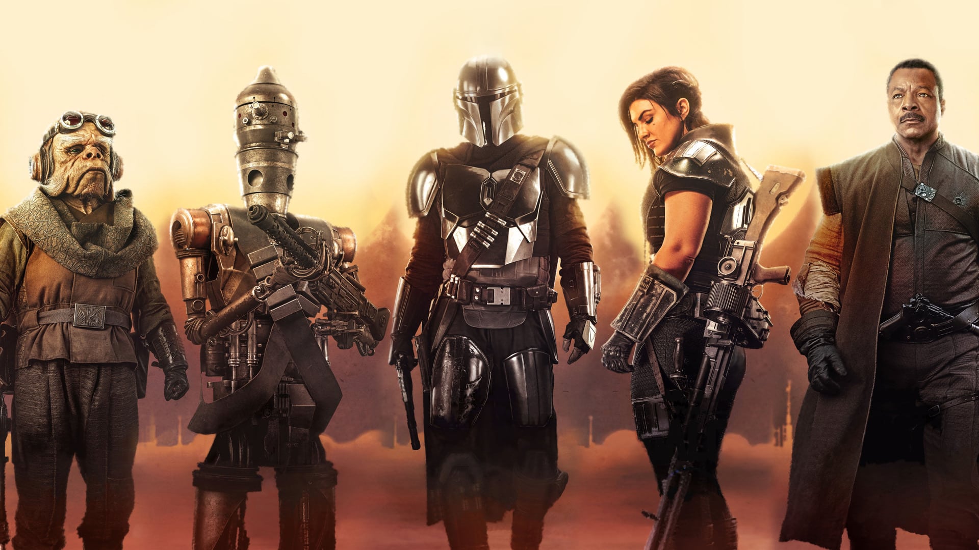 The Mandalorian: guida al cast e ai personaggi della serie TV Disney+