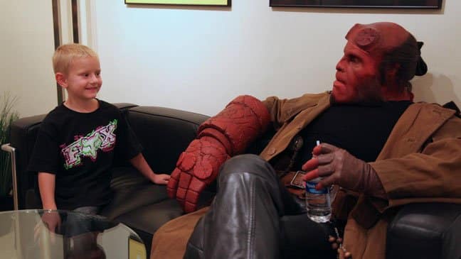 Hellboy: Ron Perlman e la giornata passata con un bimbo malato di cancro