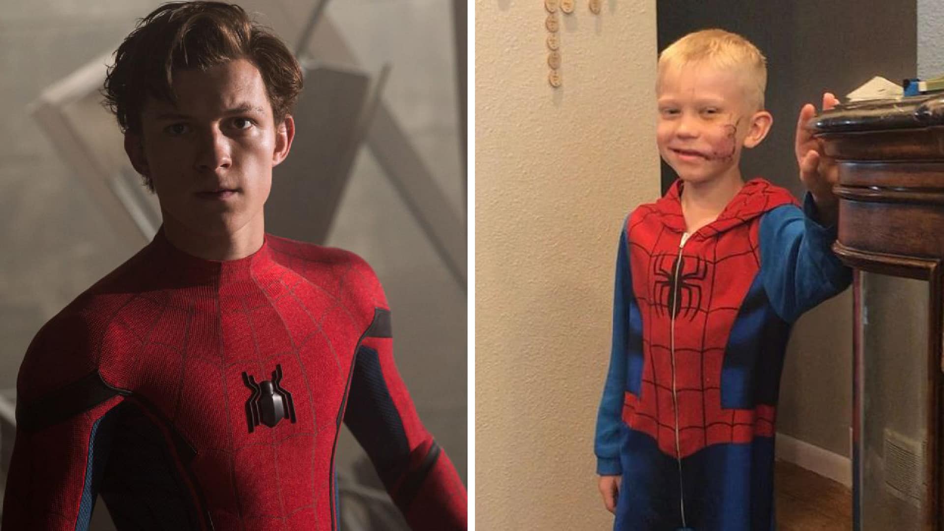 Spider-Man 3: Tom Holland invita sul set il bambino attaccato da un cane