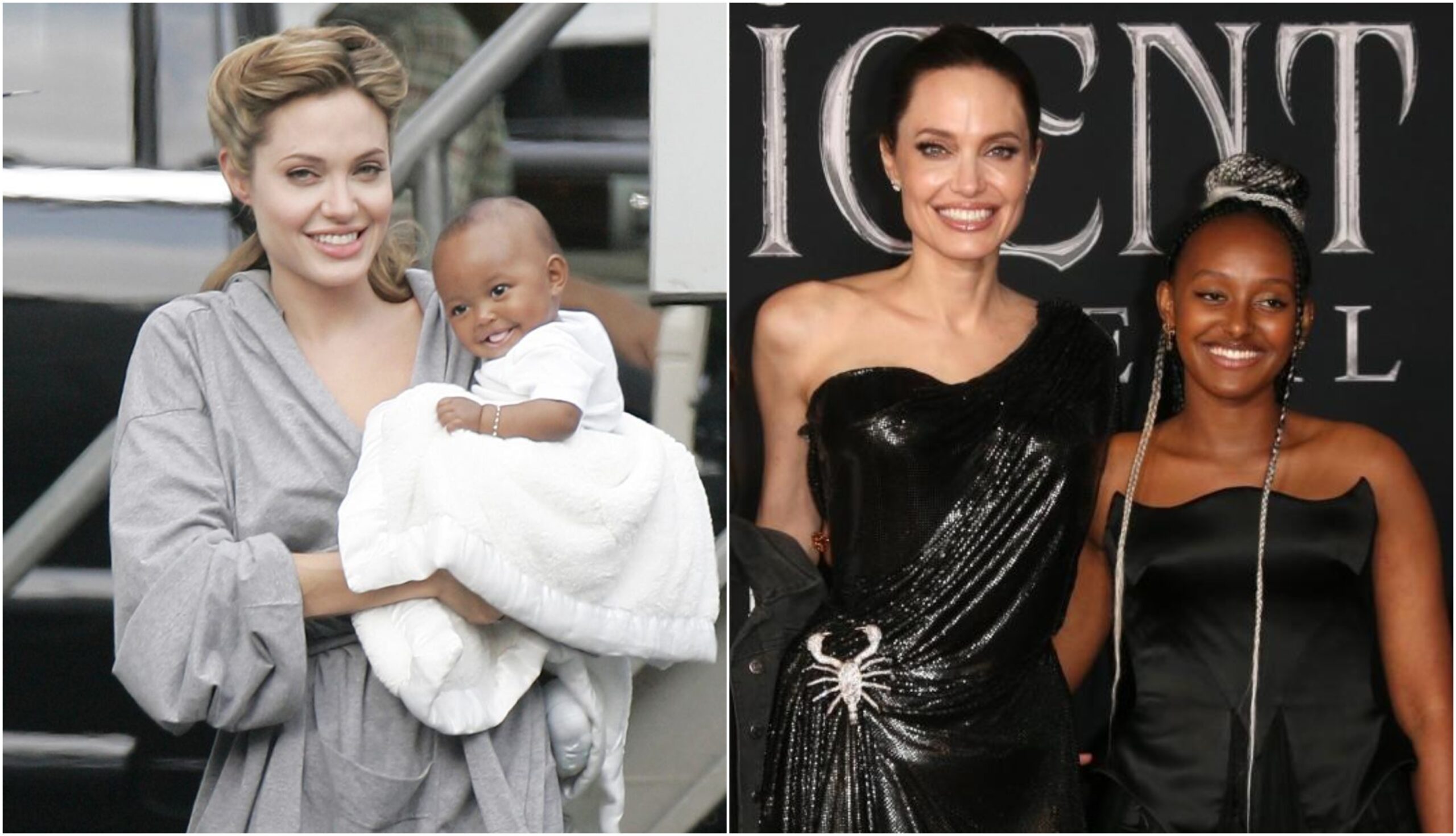 Angelina Jolie e l’amore per sua figlia Zahara: ”È una meravigliosa donna africana”
