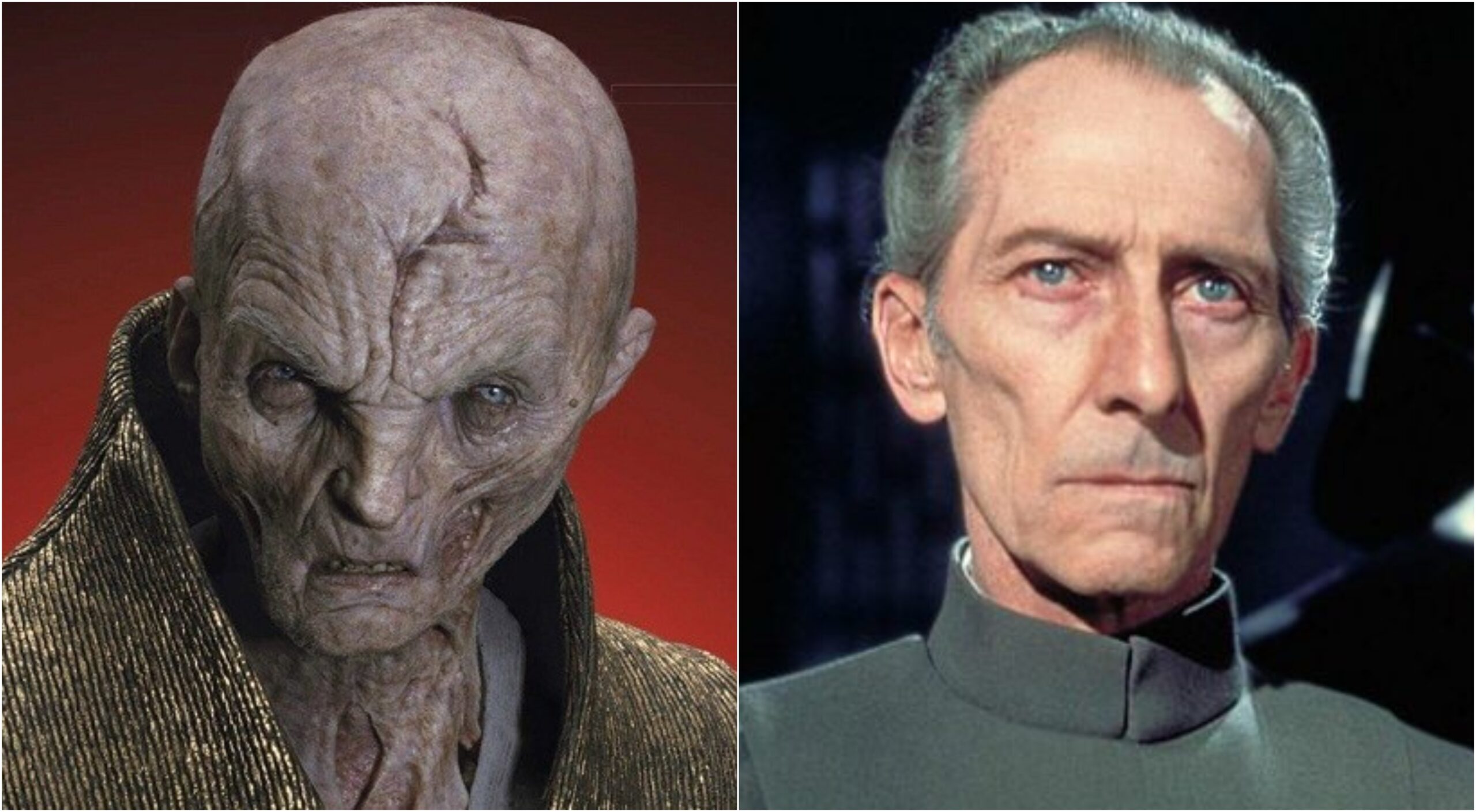 Star Wars: il leader supremo Snoke è stato ispirato da Peter Cushing