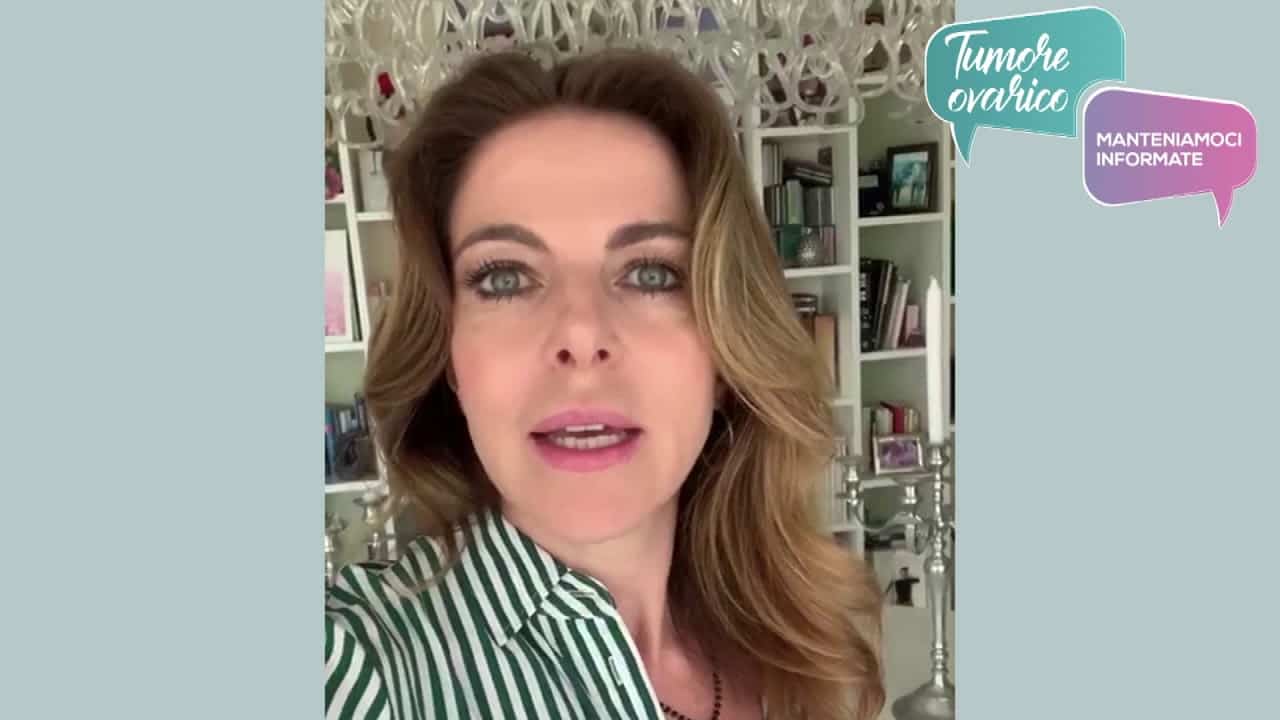 Claudia Gerini volto e voce dei video sul Tumore Ovarico, che “informano ma non spaventano”