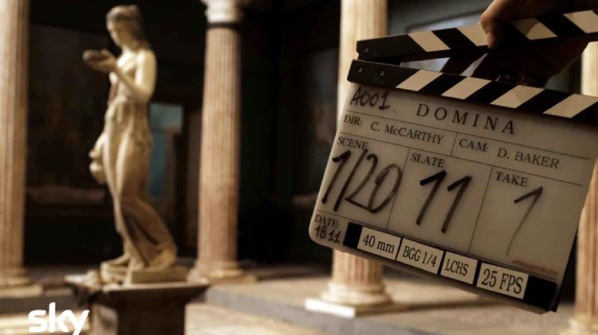 Domina: riprendono a Cinecittà le riprese della serie Sky