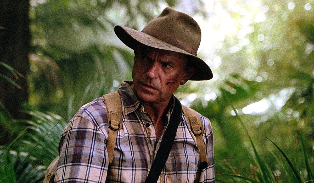 Jurassic World: Dominion, Sam Neill arriva sul set e ritrova “un vecchio amico”
