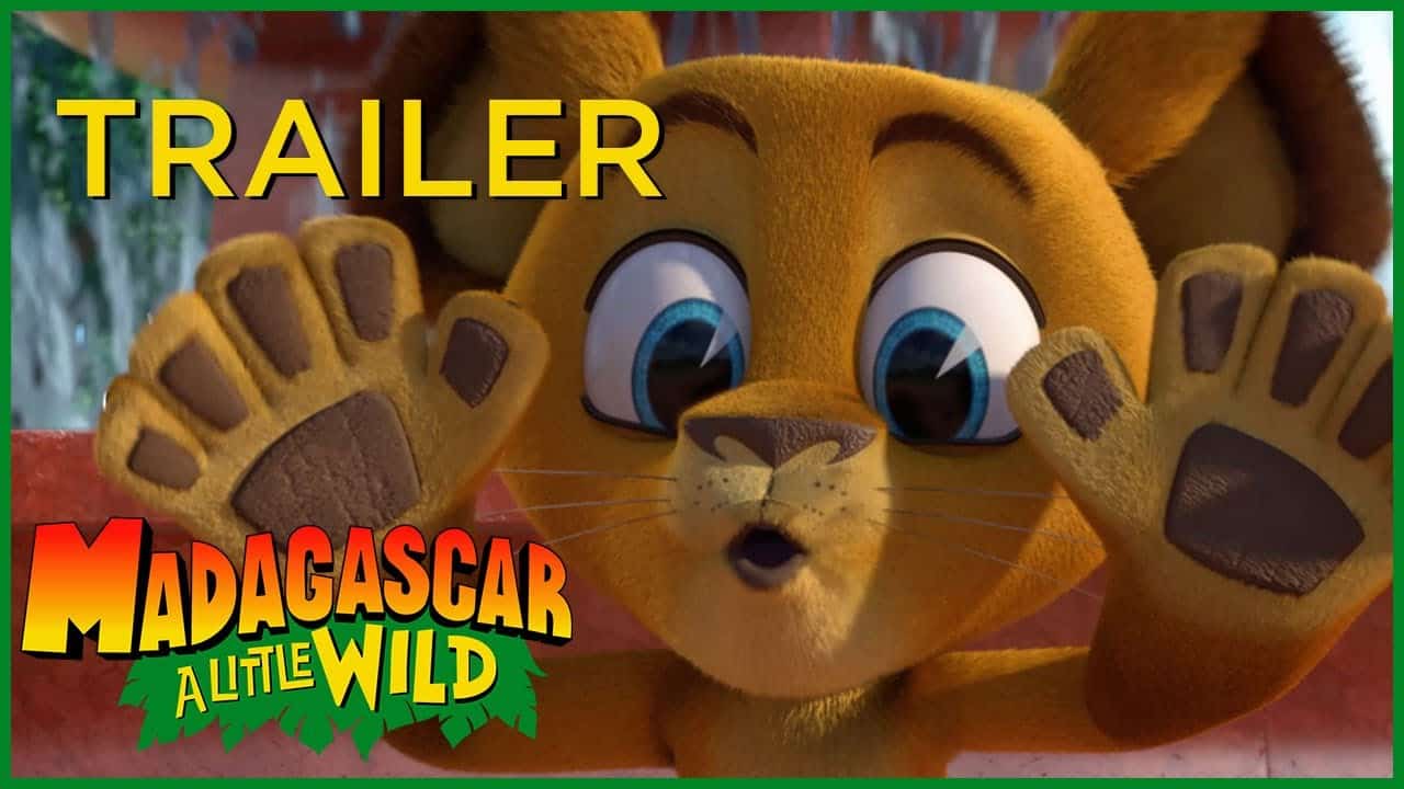 Madagascar: A Little Wild – trailer della serie animata DreamWorks