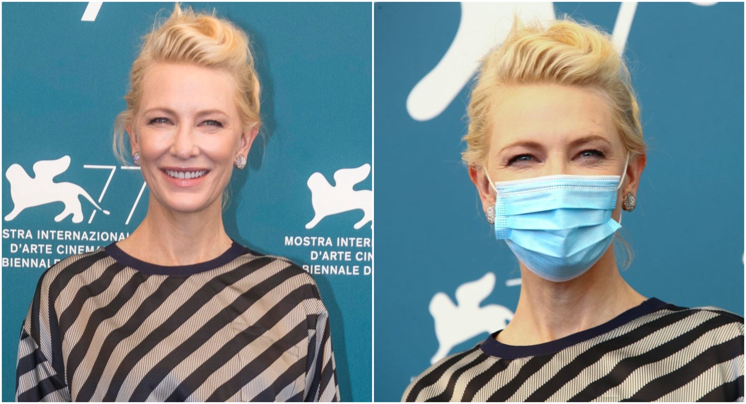 Cate Blanchett: “Dopo mesi a parlare con maiali e galline, felice di essere a Venezia”