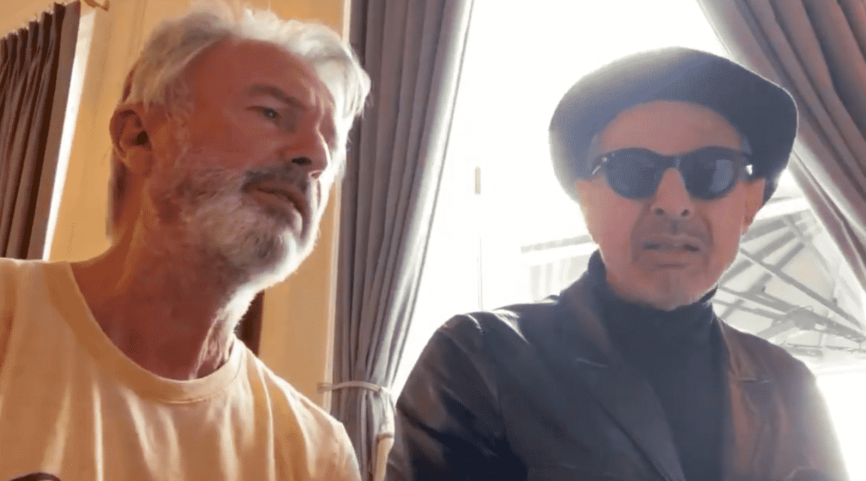 Jurassic World: Dominion, Sam Neill e Jeff Goldblum cantano insieme [VIDEO]