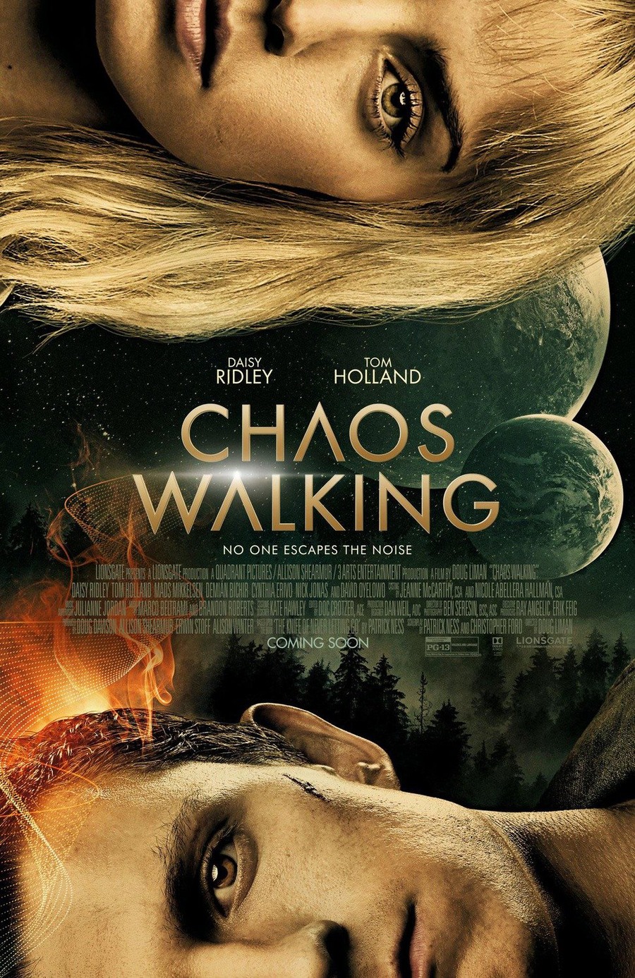 Chaos Walking: il poster 