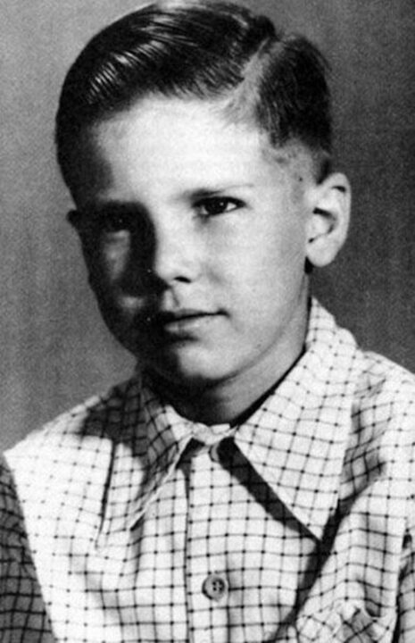 Foto di Harrison Ford da bambino