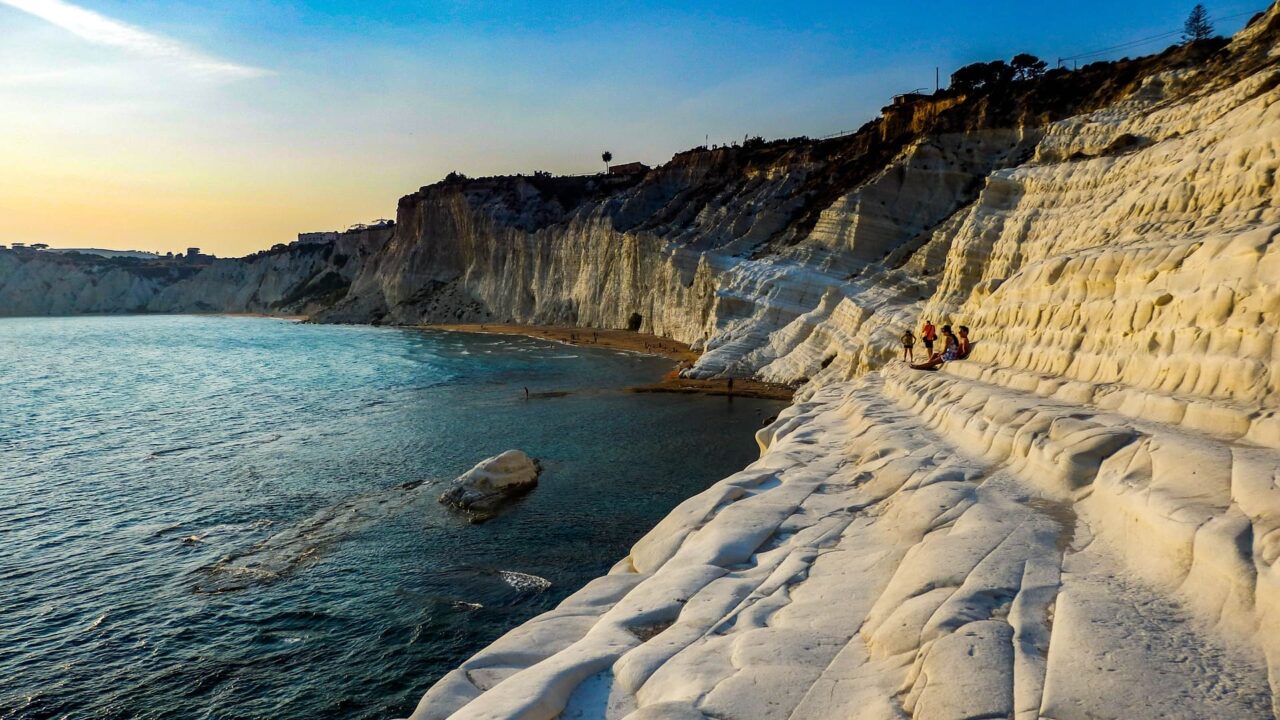 Scala dei Turchi In Guerra per amore Cinematographe.it