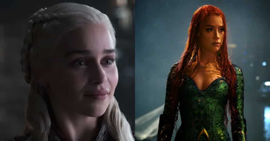 Aquaman 2: Emilia Clarke nei panni di Amber Heard come Mera [FOTO]