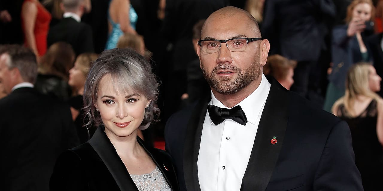 Sarah Jade e Dave Bautista