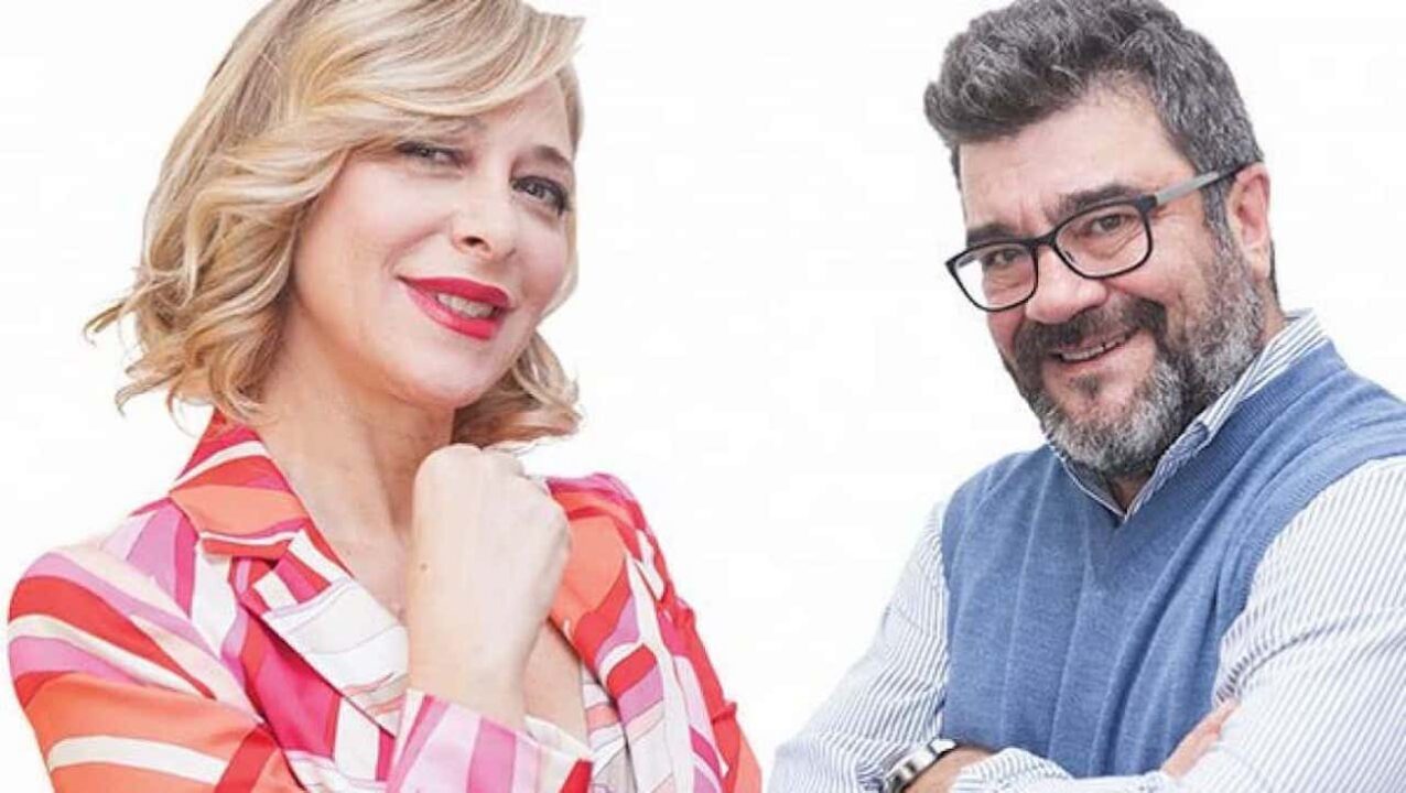 Pannofino e Emanuela Rossi