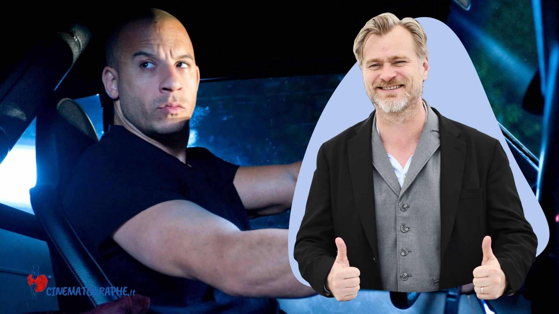 Christopher Nolan è un grande fan di Fast & Furious! Ecco quale è il suo film preferito