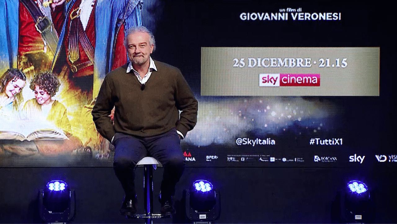 Giovanni Veronesi su Tutti per 1 – 1 per tutti: “Il mio film di buon auspicio per le persone” [VIDEO]