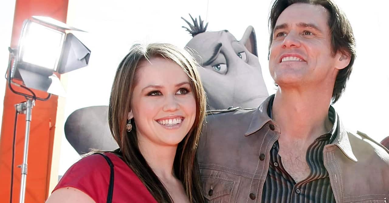 Jim Carrey posa insieme alla figlia Jane