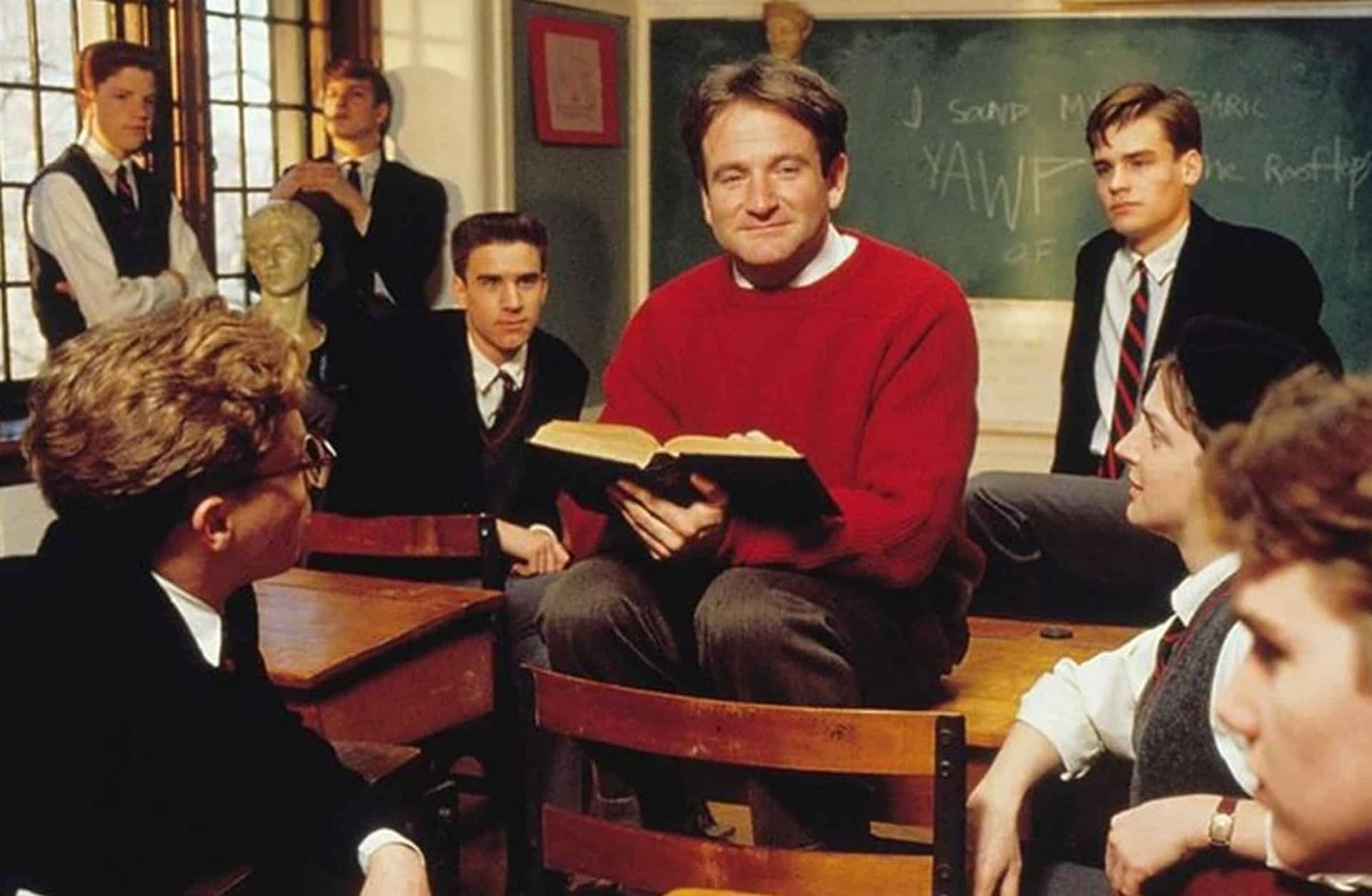 L’attimo fuggente: le indimenticabili frasi del film con Robin Williams