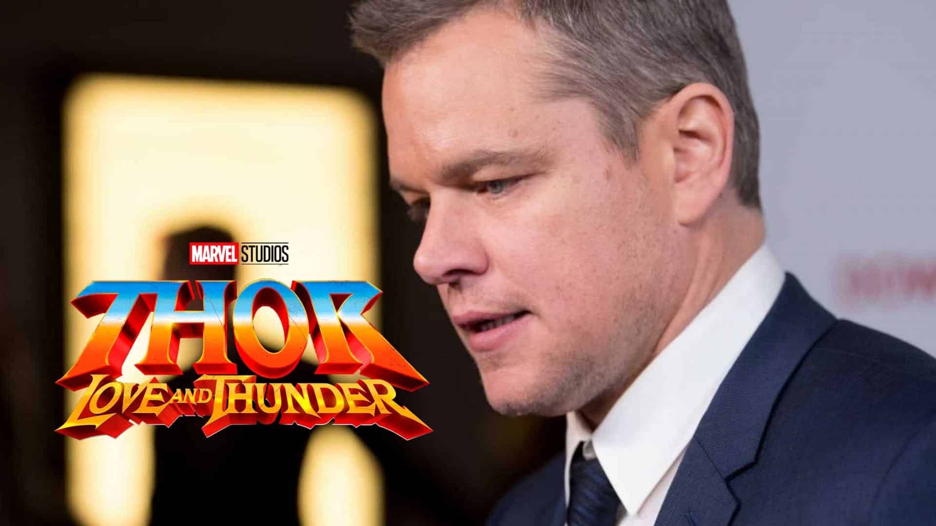 Thor: Love and Thunder, Matt Damon è stato avvistato sul set!