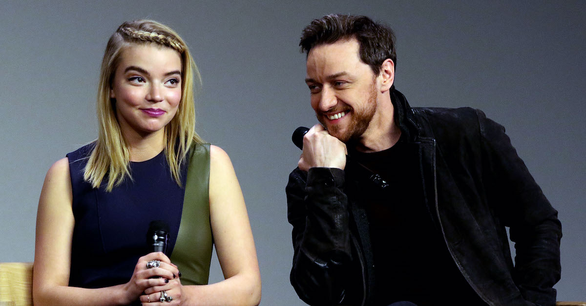 Anya Taylor Joy e il suo primo bacio a James McAvoy