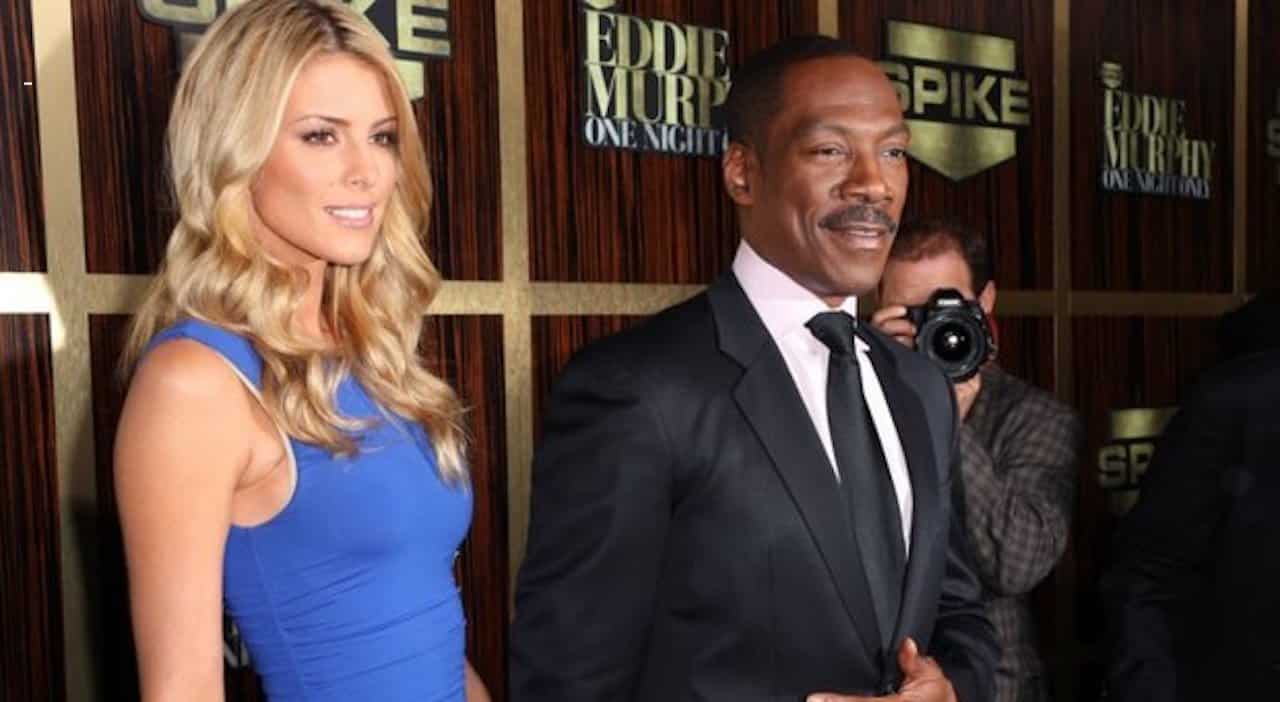 Eddie Murphy insieme alla compagna