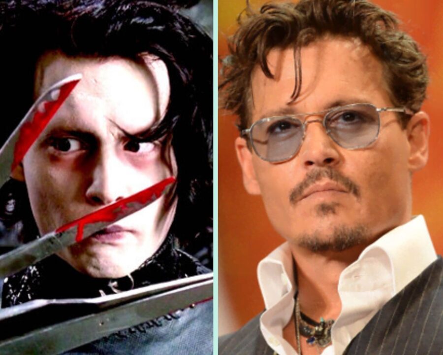 Edward mani di forbice: Johnny Depp com'era e com'è