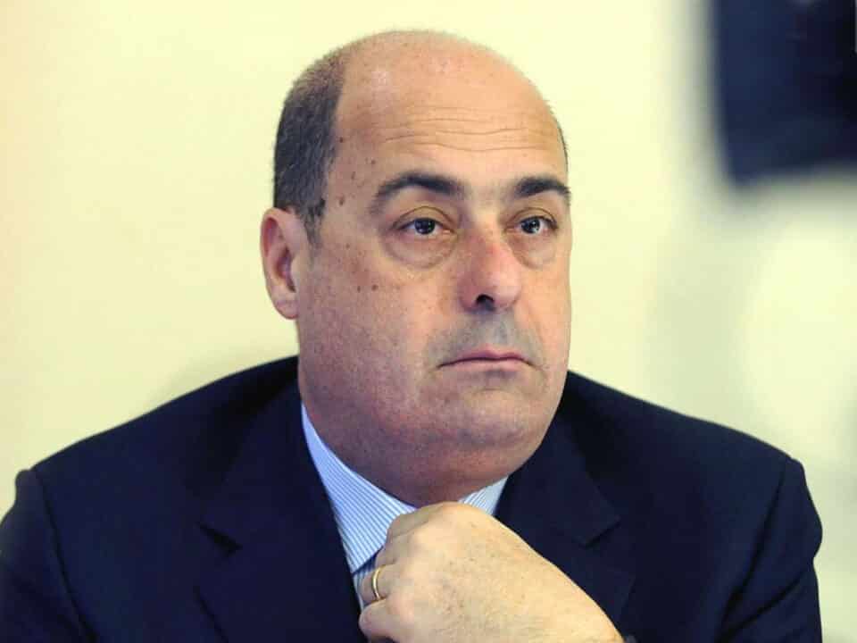 Nicola Zingaretti pensieroso