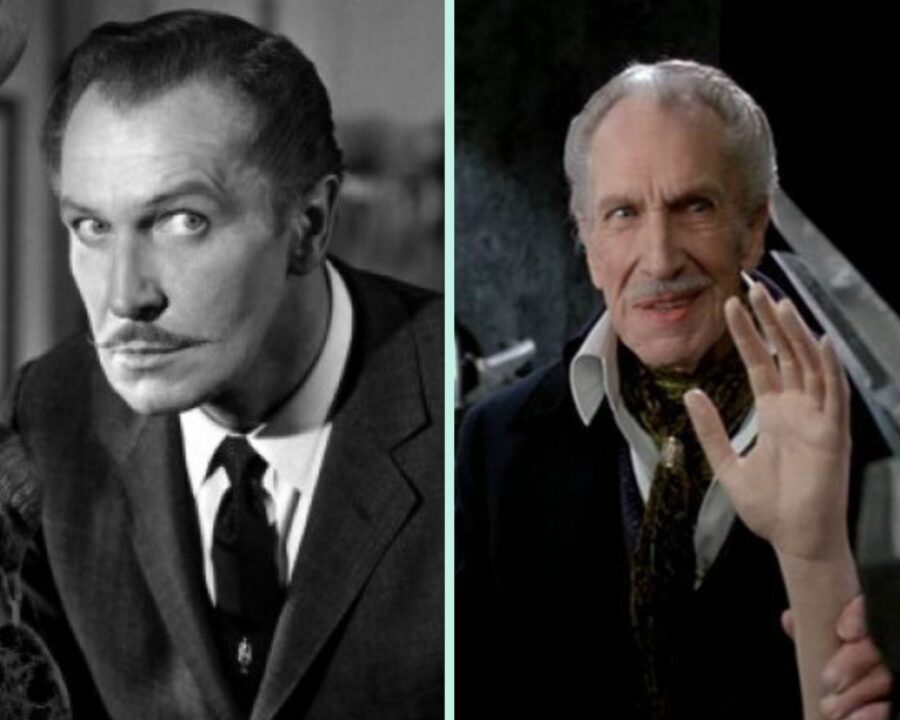 Edward mani di forbice: Vincent Price com'era e com'è