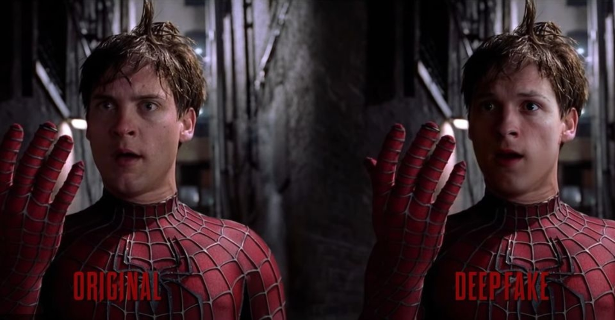 Spider-Man deepfake: Tom Holland diventa Tobey Maguire! [VIDEO]