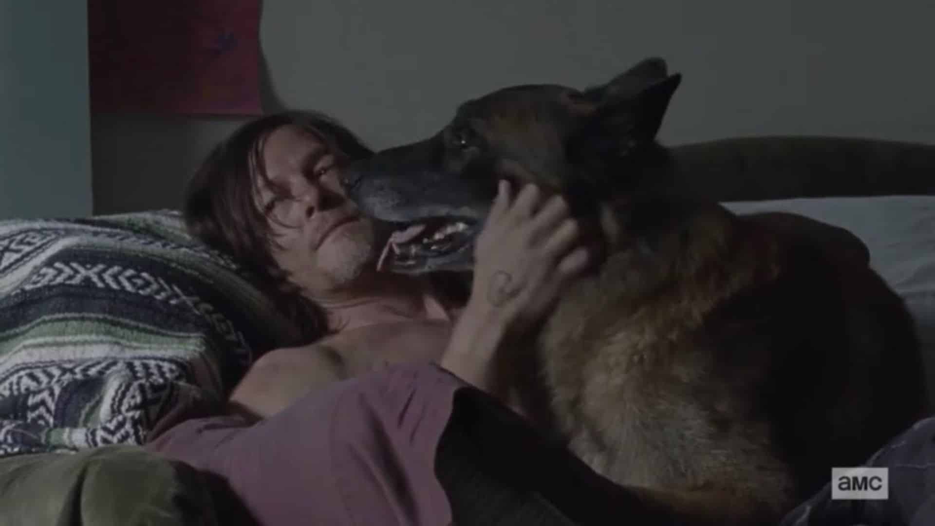 The Walking Dead: Norman Reedus ha cercato di tenersi il cane di Daryl