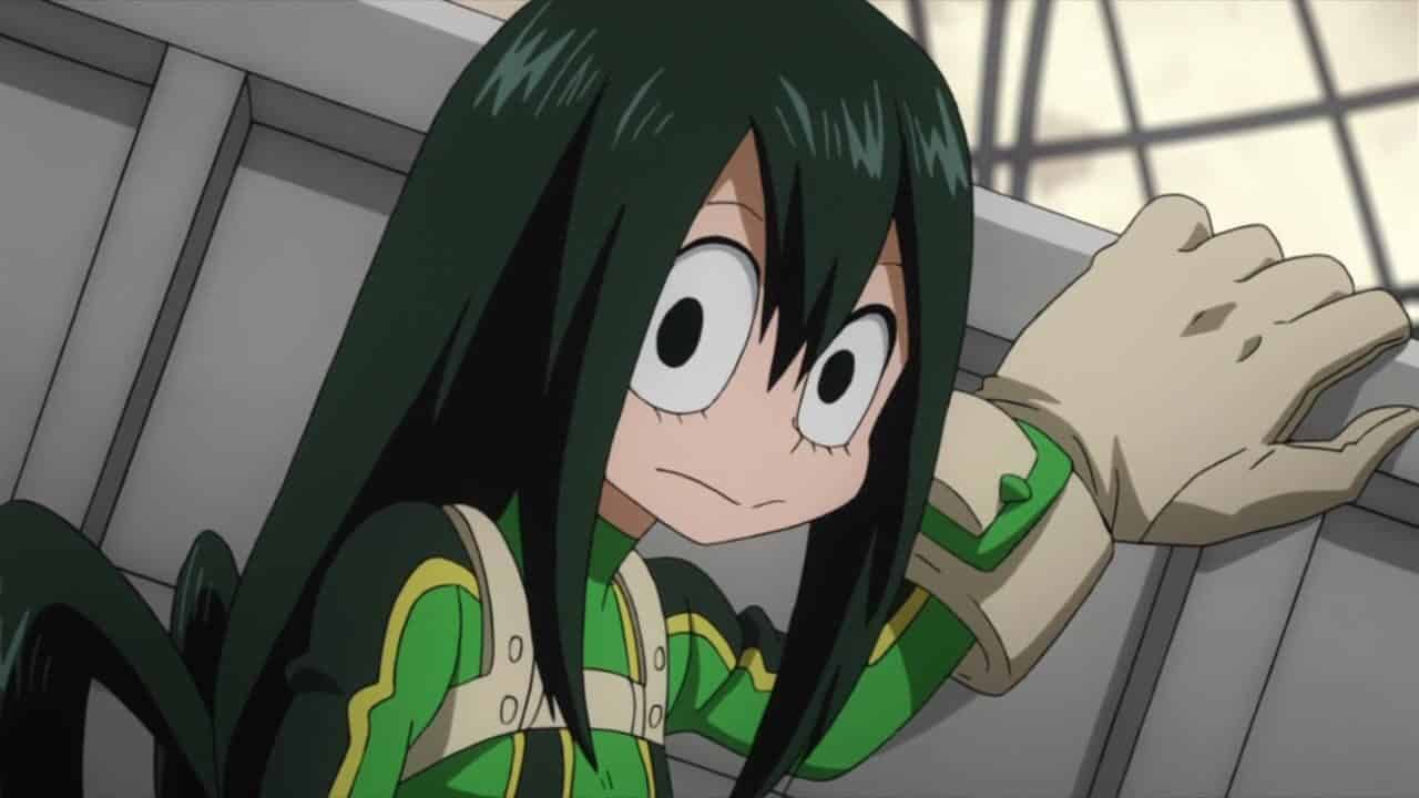 My Hero Academia: Tsuyu Asui è molto prorompente in questo ammiccante