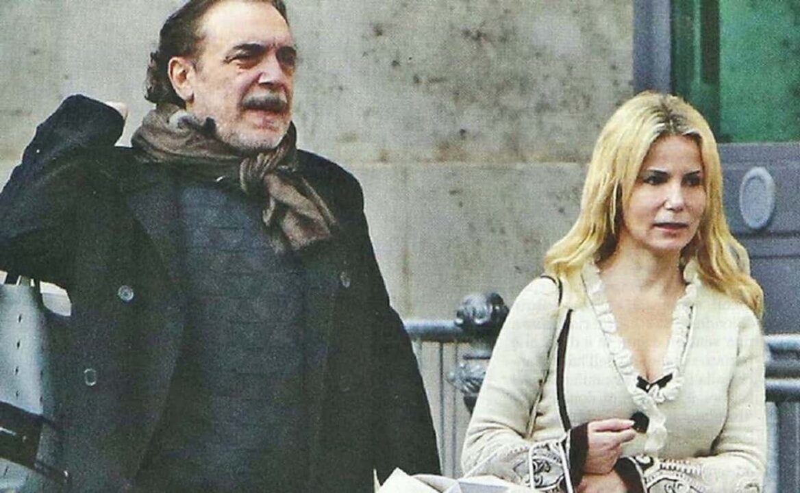 Nino Frassica insieme alla moglie