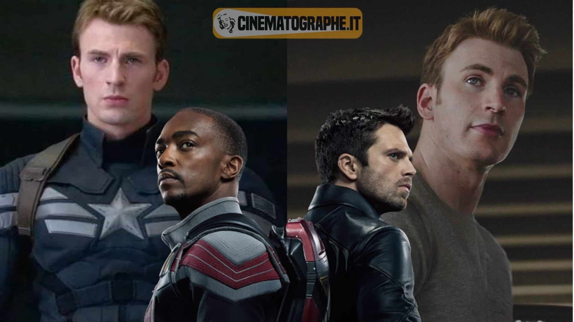 The Falcon and the Winter Soldier: Sam e Bucky incarnano Steve e Cap