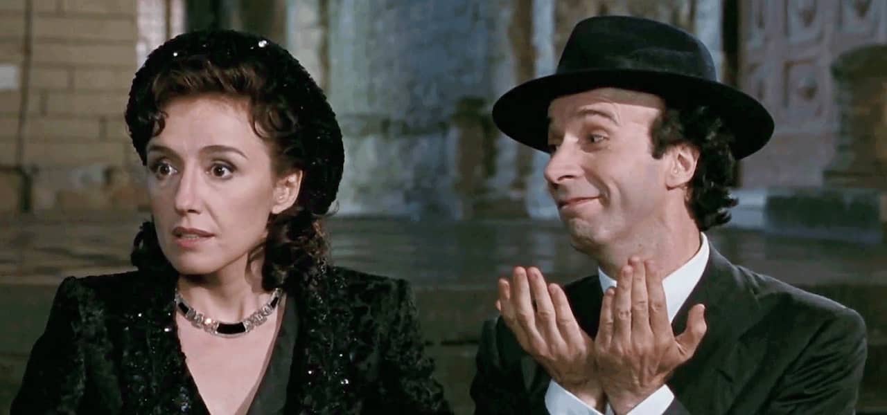 Roberto Benigni e Nicoletta Braschi