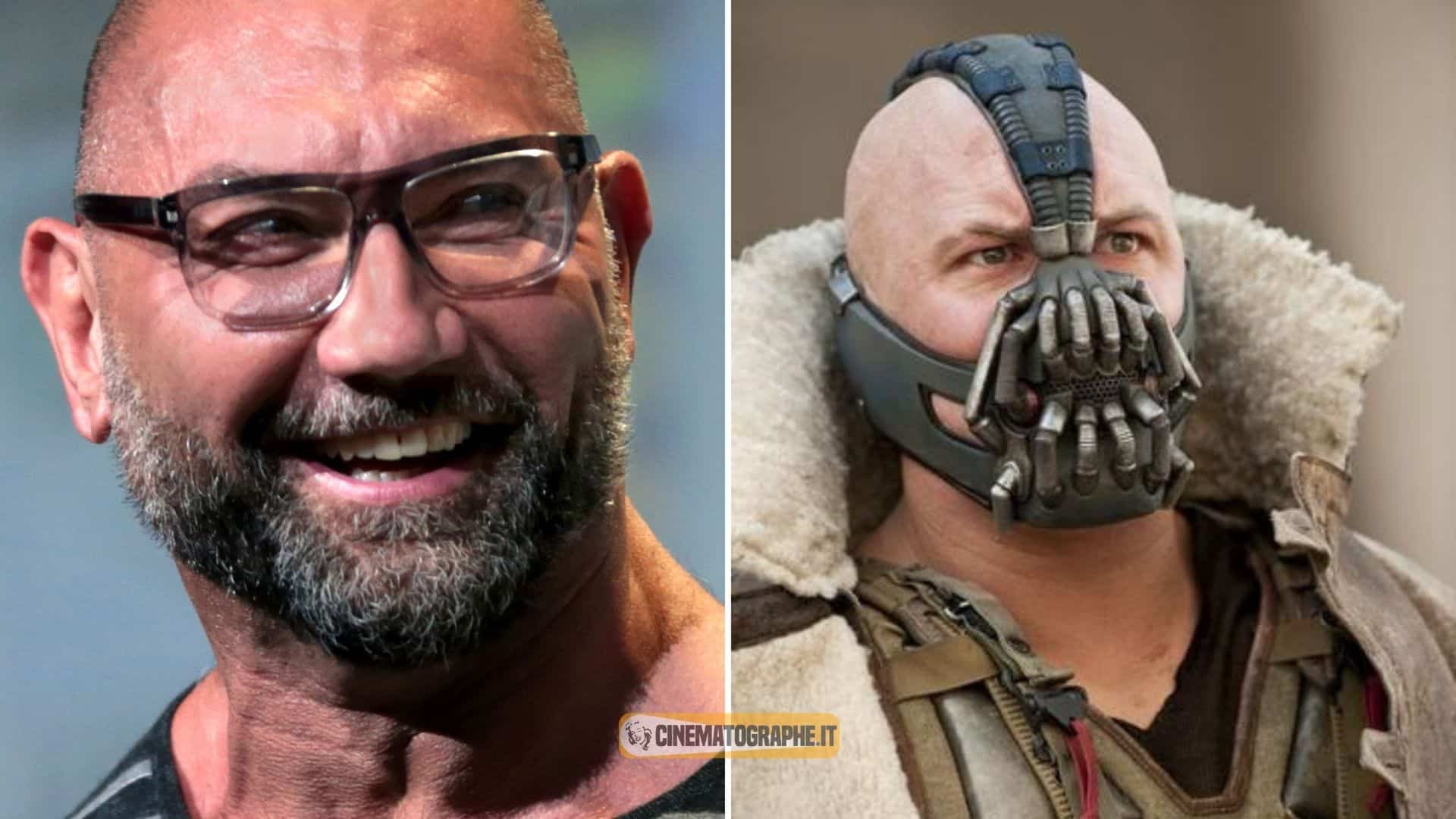 Dave Bautista vuole essere Bane (a tutti i costi). Ecco la sua assurda trovata