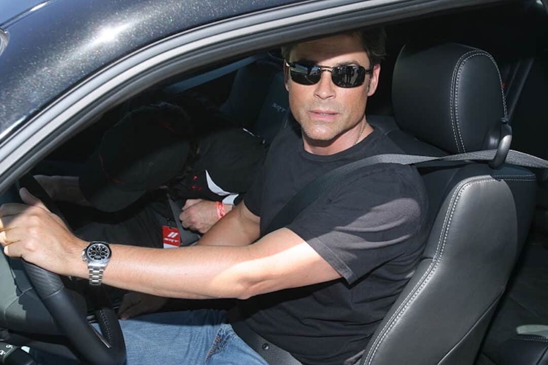 Rob Lowe al volante