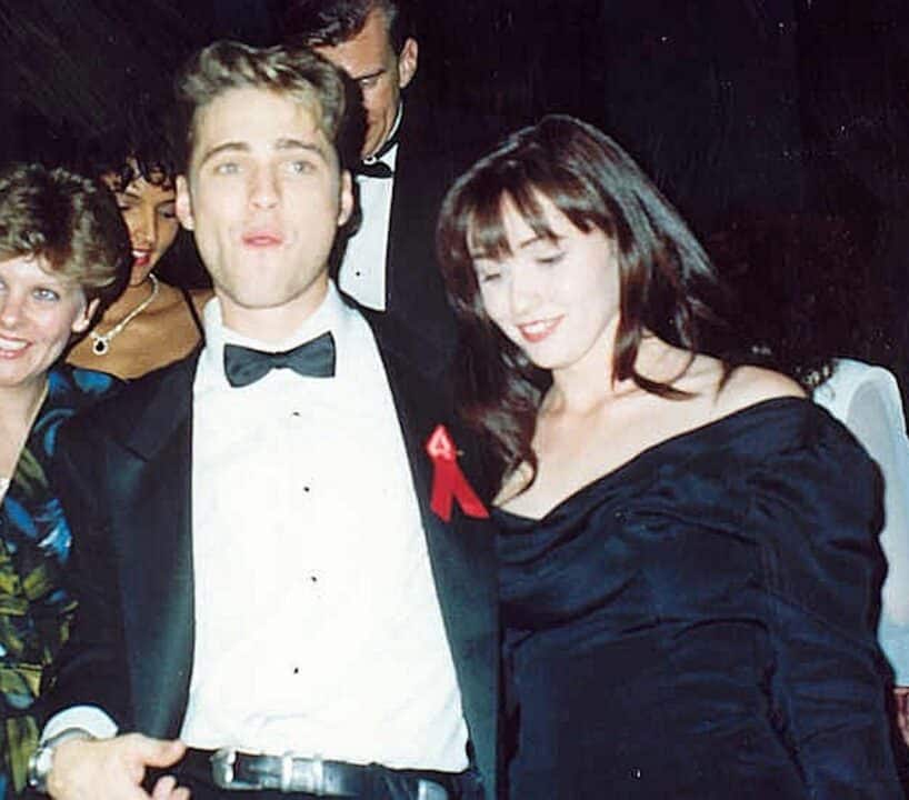 Jason Priestley e Shannen Doherty