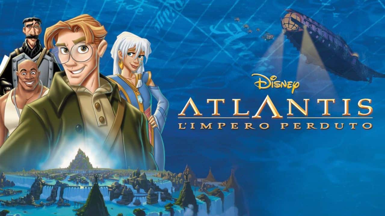 Atlantis - L'impero perduto cartoni disney cinematographe.it