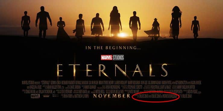 Eternals poster - cinematographe.it