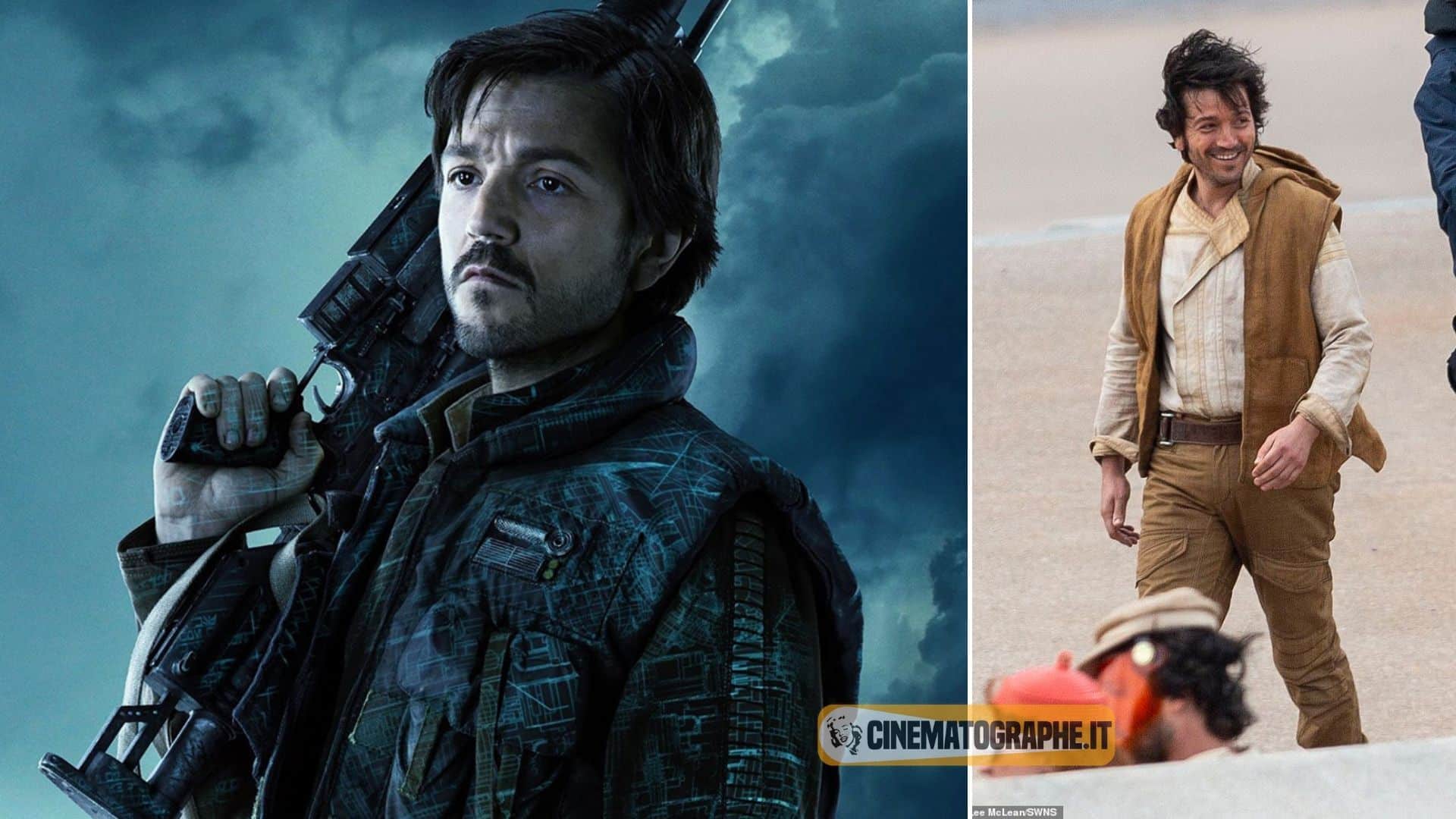 Star Wars: Andor, Diego Luna si mostra nelle nuove foto dal set