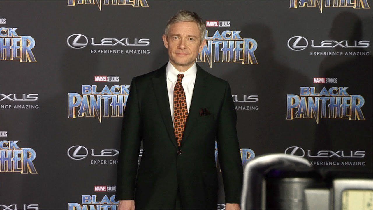 Black Panther 2: secondo Martin Freeman il copione è molto stravagante