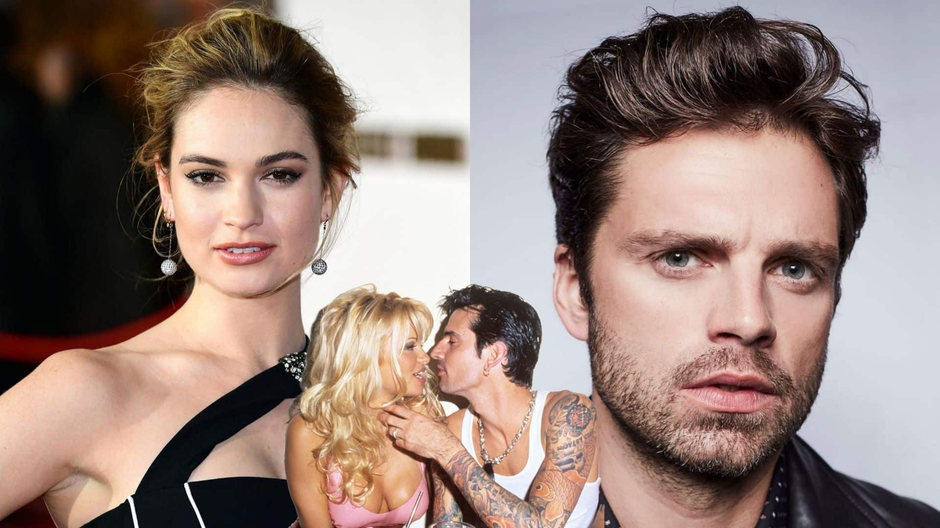 Pam & Tommy: Sebastian Stan e Lily James quasi irriconoscibili [FOTO]