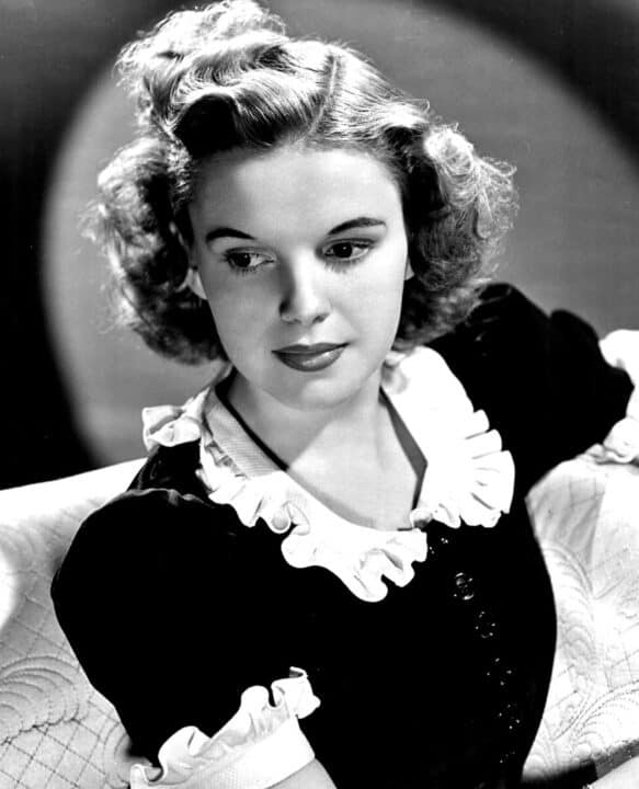 Judy Garland in bianco e nero