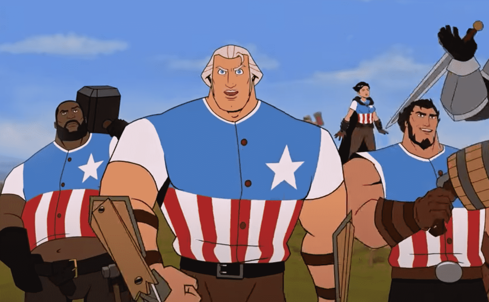 America- Il Film: il trailer e la data di uscita del film d’animazione Netflix