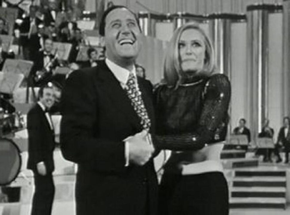 Alberto Sordi e Raffaella Carrà