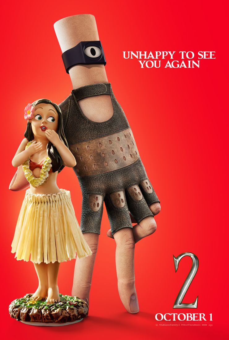La famiglia Addams 2: aria di vacanze nei character poster del sequel