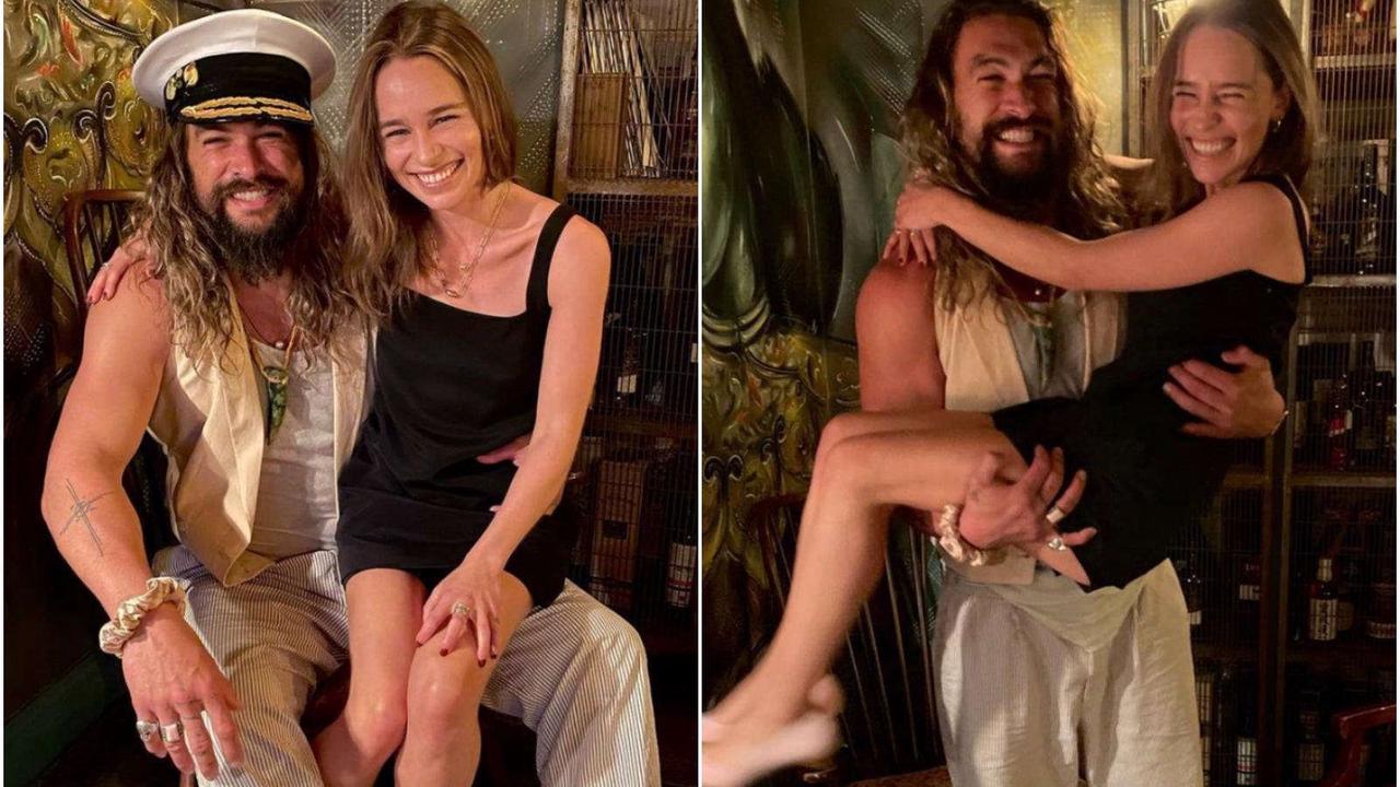 Il Trono di Spade: la dolce reunion di Emilia Clarke e Jason Momoa [FOTO]