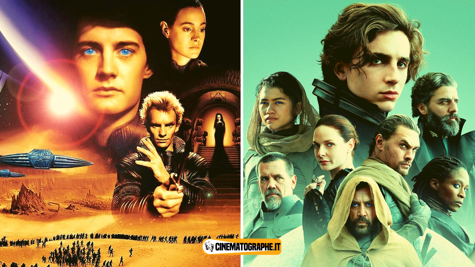 Dune 1984 vs Dune 2021. I film di Denis Villeneuve e David Lynch a confronto